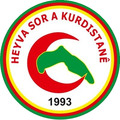 Heyva Sor a Kurdistanê e.V. logo