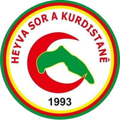 Heyva Sor a Kurdistanê e.V. logo